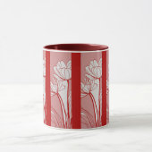 mok bloemen koffie (Midden)