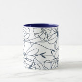 mok bloemen koffie (Midden)
