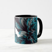 mok bloemen koffie (Voorkant rechts)