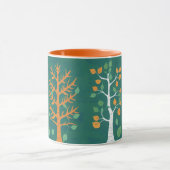 mok bloemen koffie (Midden)