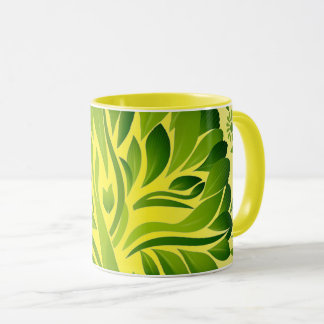 mok bloemen koffie