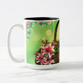 Mok bloemen koffie (Links)