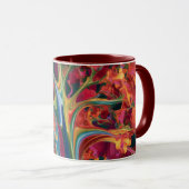 mok bloemen koffie (Voorkant rechts)