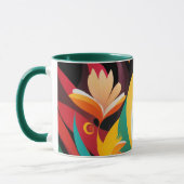 mok bloemen koffie (Links)