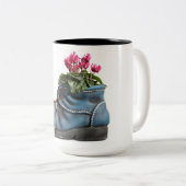 Mok bloemen koffie (Voorkant rechts)