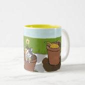 Mok Bloemkorst Kittens (Voorkant rechts)