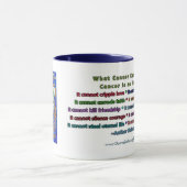 Mok Blue and Gold Cancer Angel (Midden)