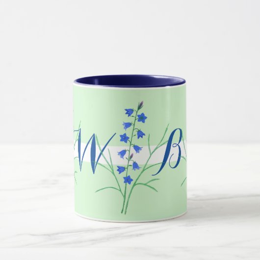 Mok Bluebells Monogram (Midden)