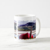 MOK BOAT EN MOUNTAIN LANDSCHAPE KOFFIE (Voorkant rechts)