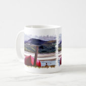 MOK BOAT EN MOUNTAIN LANDSCHAPE KOFFIE (Voorkant links)