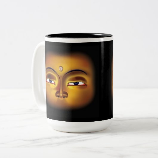 Mok Boeddha Meditates (Voorkant links)