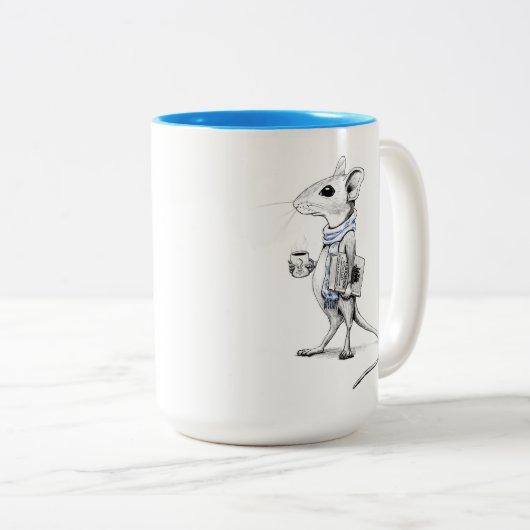 Mok boekmuis (Voorkant rechts)