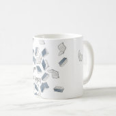 Mok boekworm (Voorkant rechts)