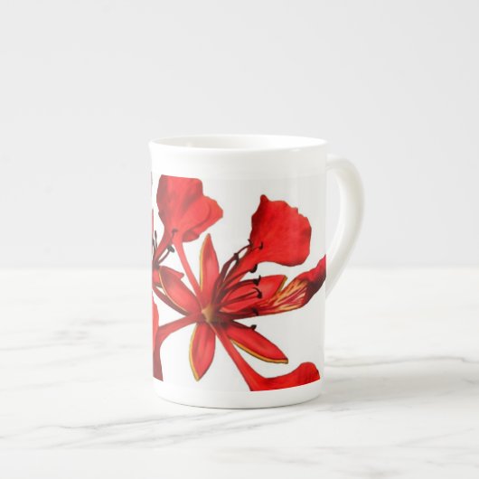 Mok Bone China Royal Poinciana (Voorkant rechts)