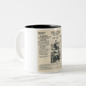 mok bonnie en clyde fbi poster (Voorkant links)