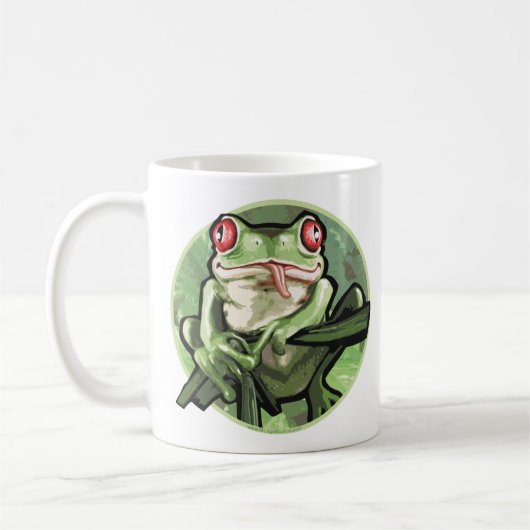 Mok boomkikker (Links)