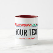 Mok bord vergunning Wisconsin (Midden)