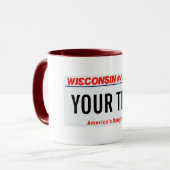Mok bord vergunning Wisconsin (Voorkant links)