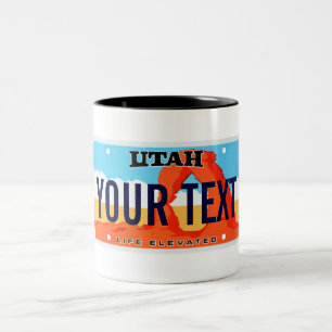 Mok bord voor Utah arch-