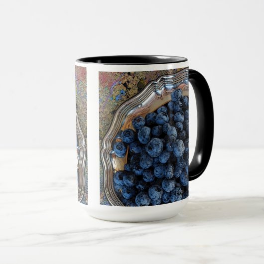 Mok bosbessen (Voorkant rechts)