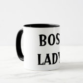 mok "Boss Lady" (Voorkant links)