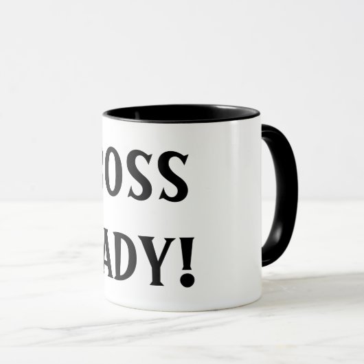 mok "Boss Lady" (Voorkant rechts)