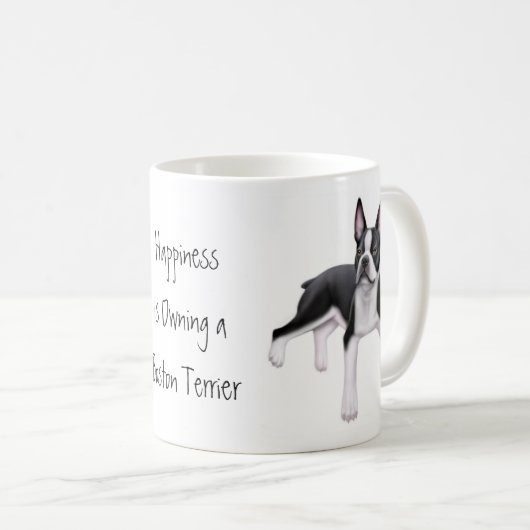 Mok Boston Terrier (Voorkant rechts)