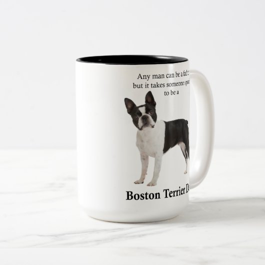 Mok Boston Terrier Dad (Voorkant rechts)