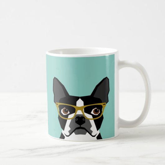 Mok Boston Terrier Glasses (Rechts)