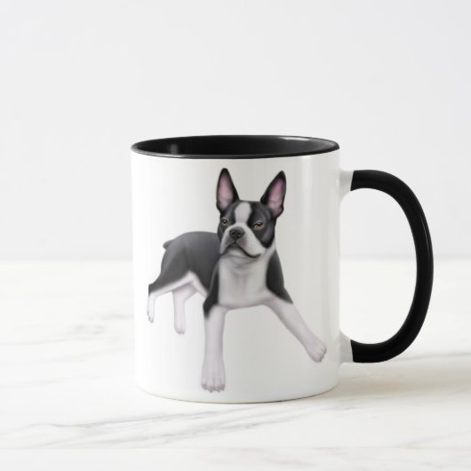 Mok Boston Terrier Ringer (Rechts)