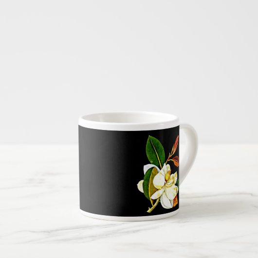 Mok-Botanische Kunst-Mary Delany 1 Espresso Kop (Voorkant rechts)