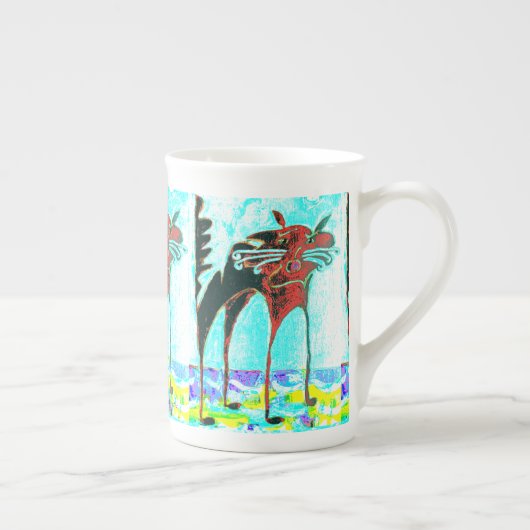 mok botchina Meow Scare Cat bright Halloween (Rechts)