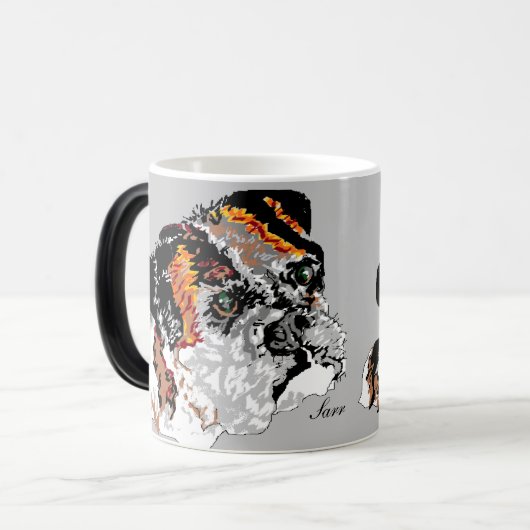 Mok/Boxer Magische Mok (Voorkant links)