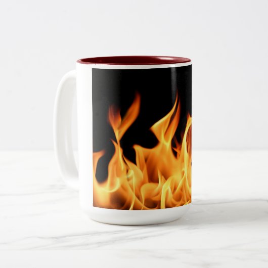 Mok brandkoffie (Voorkant links)