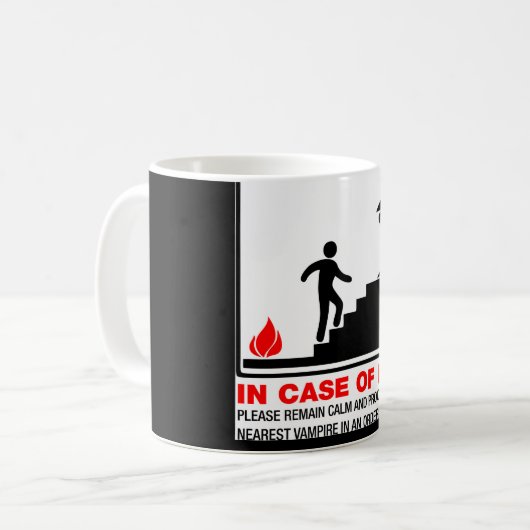 Mok brandveiligheid (Voorkant links)