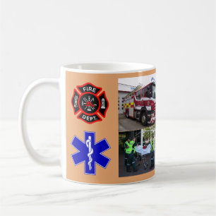 Mok: brandweerlieden en het EMT Koffiemok