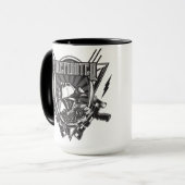 Mok brandweerman (Voorkant links)