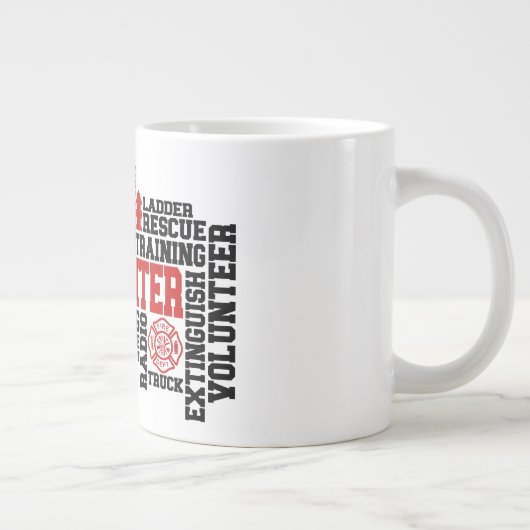 Mok brandweerman Jumbo (Rechts)