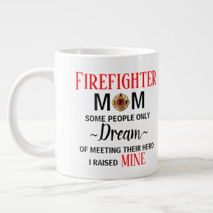 Mok brandweerman mam koffie