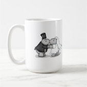 Mok Bride en Groom Hippo (Links)