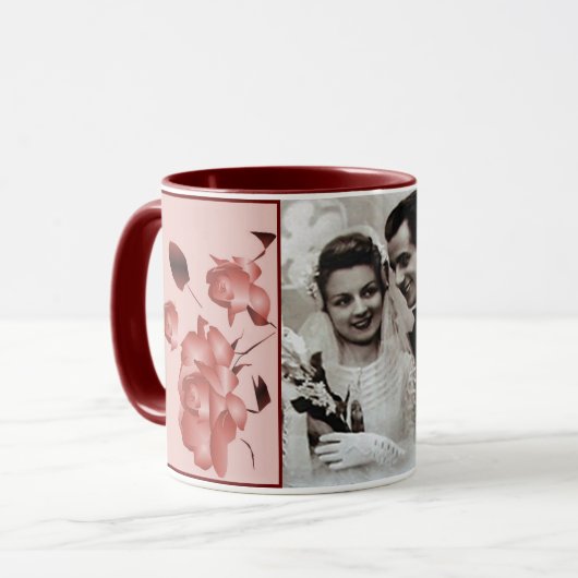 mok "Bride & Groom II" (Voorkant links)