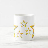 Mok - Brief met gele sterren (Center)