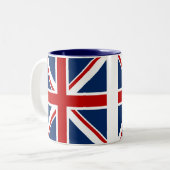 Mok Britse vlag Coffee (Voorkant links)