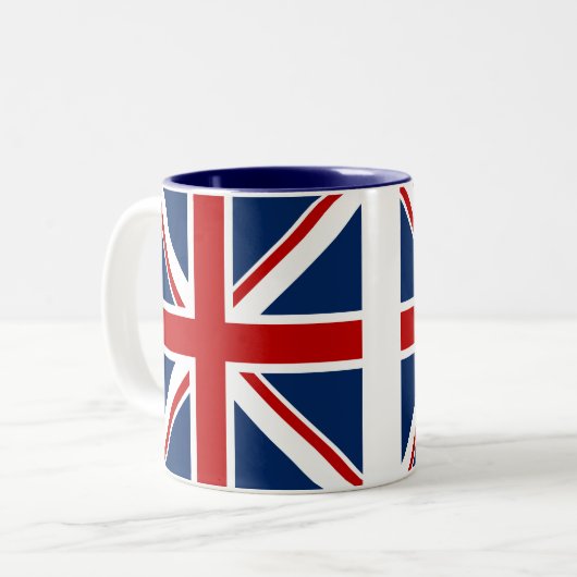 Mok Britse vlag Coffee (Voorkant links)