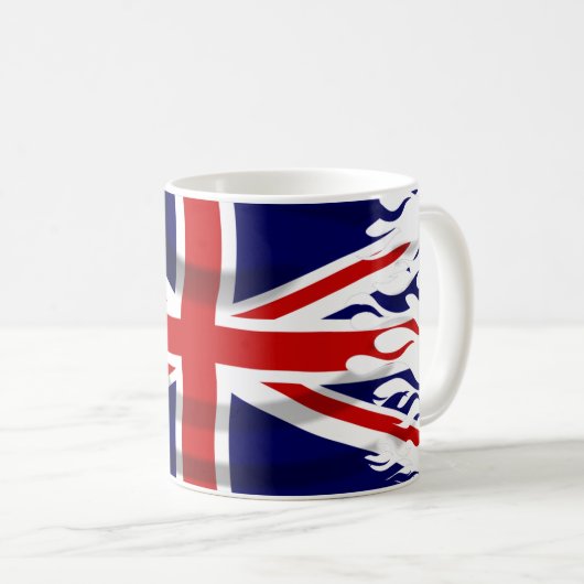 Mok Britse vlag Coffee (Voorkant rechts)