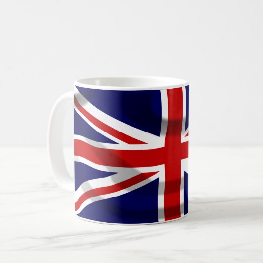 Mok Britse vlag Coffee (Voorkant links)