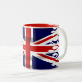 Mok Britse vlag Coffee (Voorkant rechts)