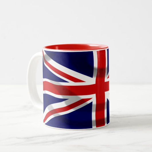 Mok Britse vlag Coffee (Voorkant links)