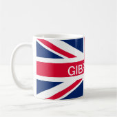 Mok Britse vlag Gibraltar (Links)