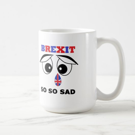 Mok Brittannië brexit so so sad (Rechts)